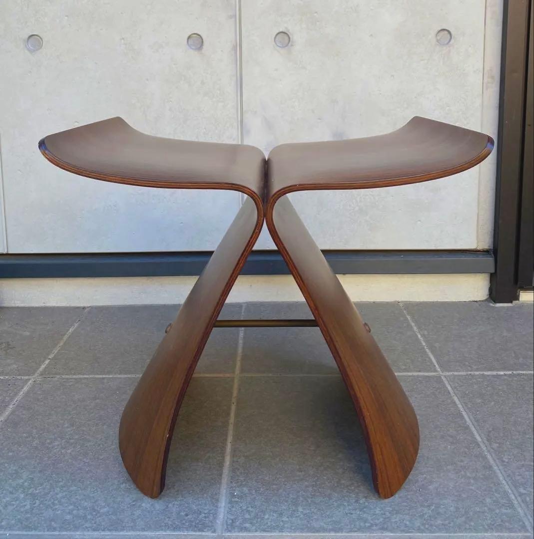 vintage】 天童木工 バタフライスツール tendo 旧タグ 柳宗理 - メルカリ