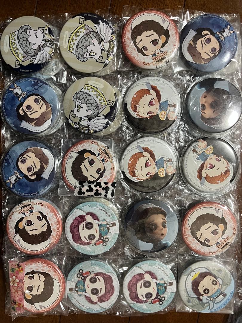 【2/6まで限定出品&最終値下げ】第五人格　缶バッジ　まとめ売り　医師