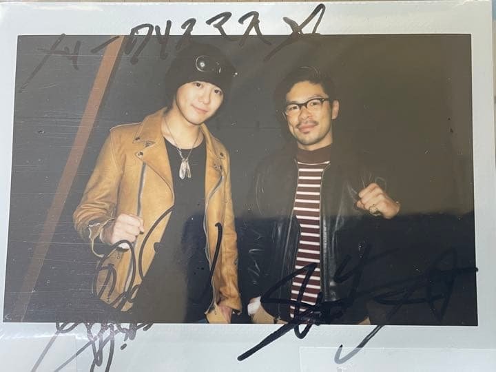 EXILE TAKAHIRO MATSU 直筆サイン入りポラロイド - メルカリ