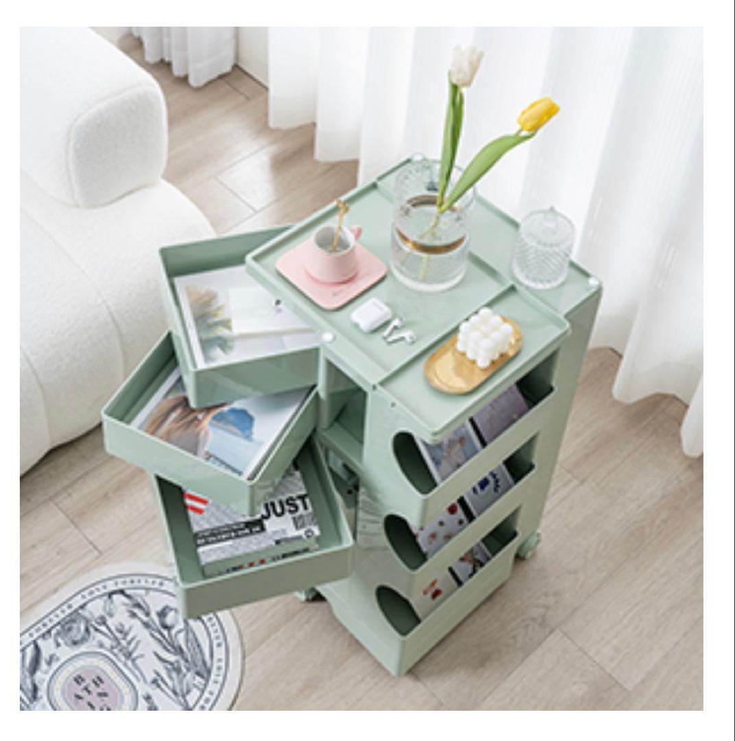 ※kuragさま※ボビーワゴン4段 リプロダクト品(パステルグリーン)