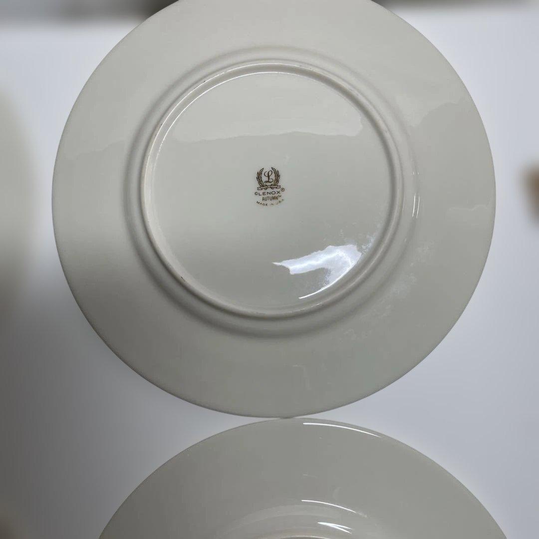 レノックスオータム　21センチ皿 4枚
