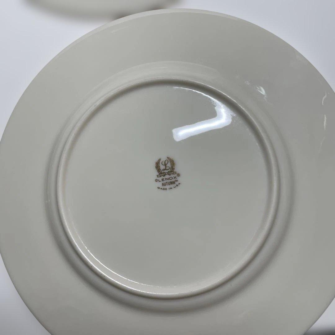 レノックスオータム　21センチ皿 4枚