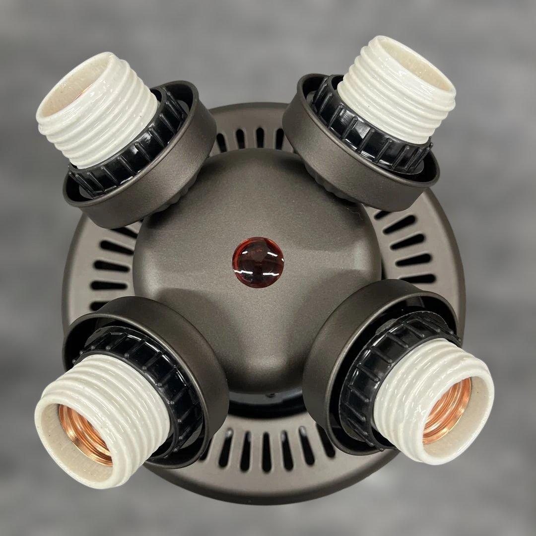 ジャバロエルフ　ヴィンテージ風シーリングファン　JE-CF027 リモコン付き