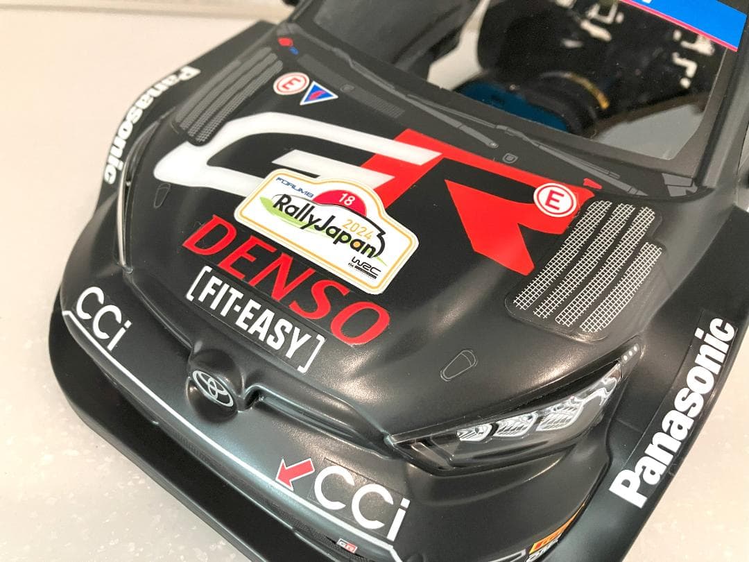 【any4382538w478b】タミヤRCボディ　ヤリス　WRC2024