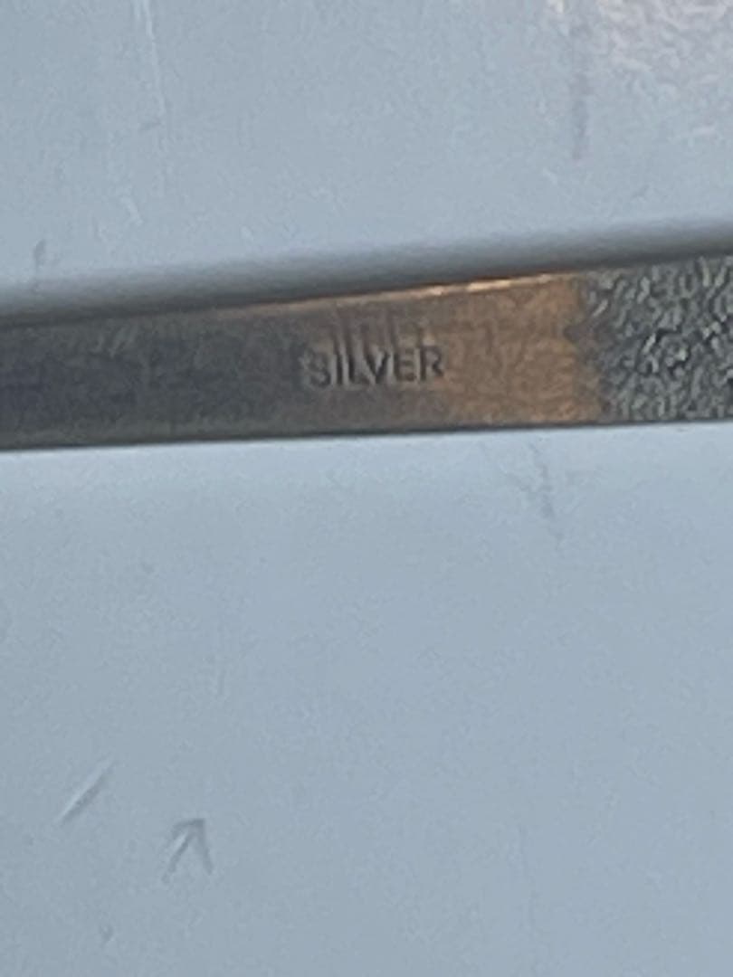 シルバー銀製　菓子楊枝　写真は7本ですが8本での出品です。