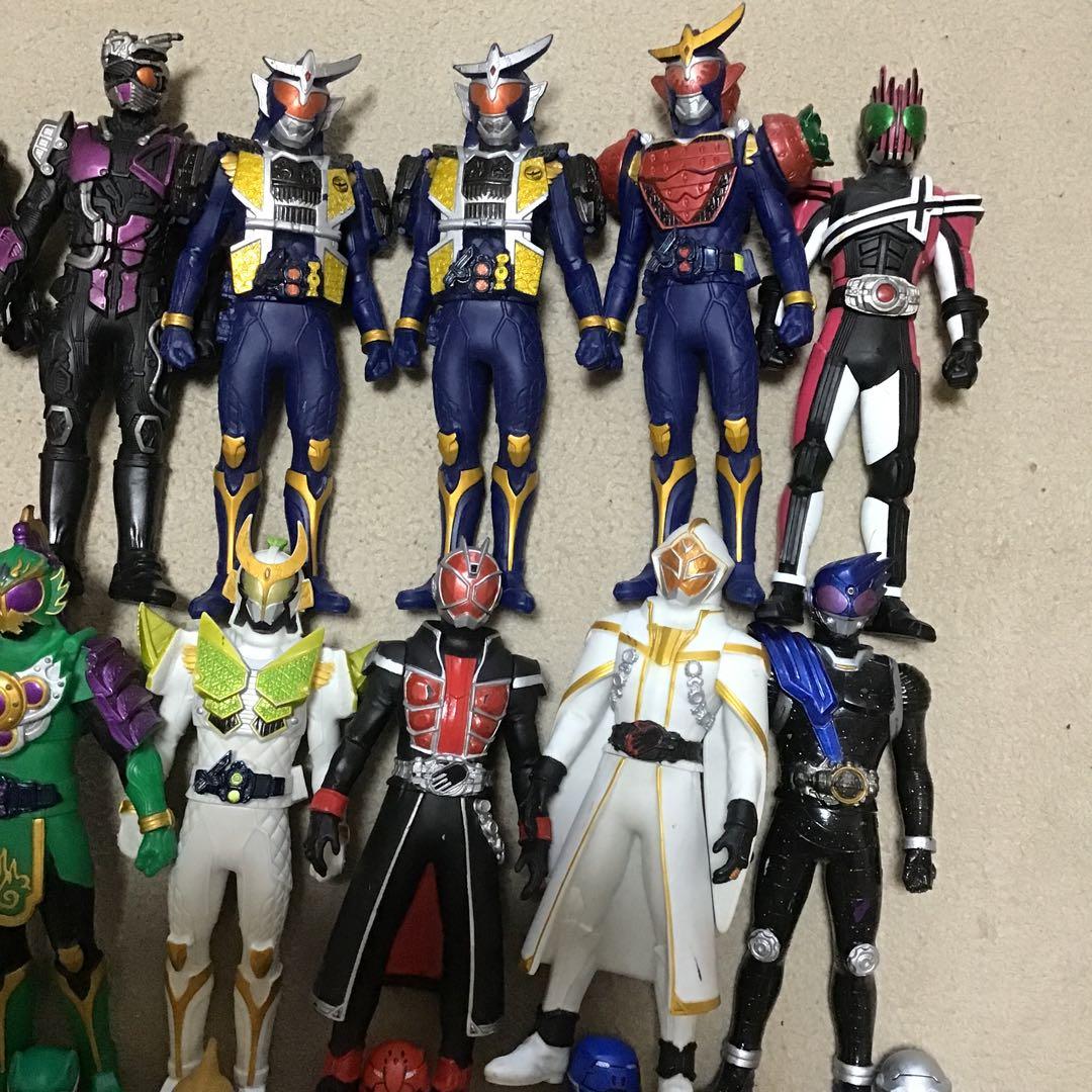 仮面ライダー スーパー戦隊 ソフビ まとめ売り - メルカリ