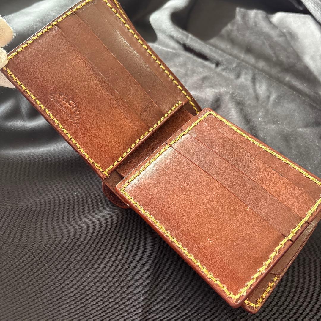 s'factoryバイカーズ ウォレット　カードケース付　エスファクトリー　財布