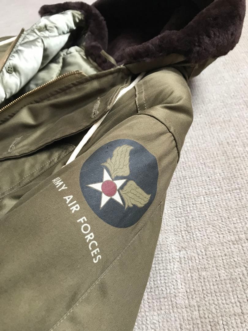 『美品』極希少《旧リアルマッコイズ B-9》サイズ34（S）