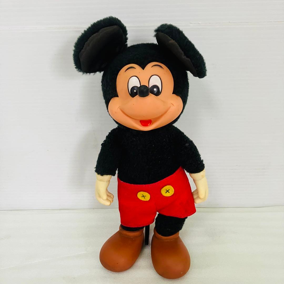 ヤングエポック ディズニー ミッキー ぬいぐるみ ソフビフィギュア