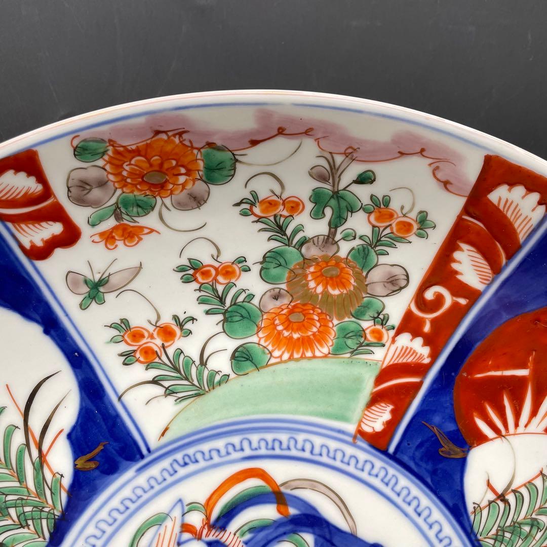 伊万里・有田焼 明治時代 色絵大皿 金彩 飾り皿 37cm - メルカリ