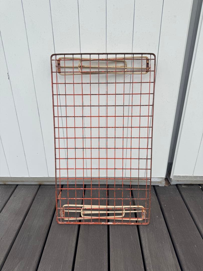 70's ヴィンテージ イギリス Hago社製 キャンプ スチールラック 2段