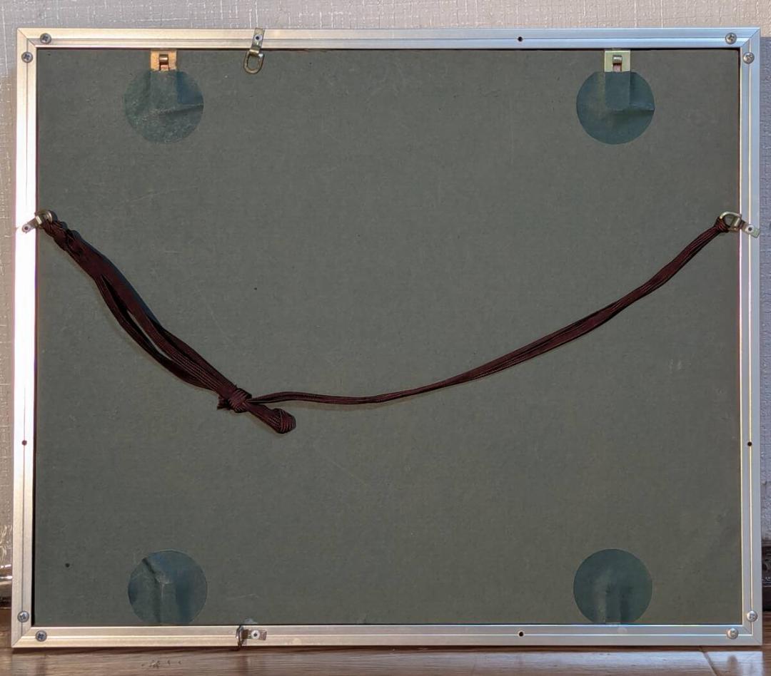 真作】絵画 長生玲子 油彩SM 籠のさくらんぼ 優雅な筆致が映える静物