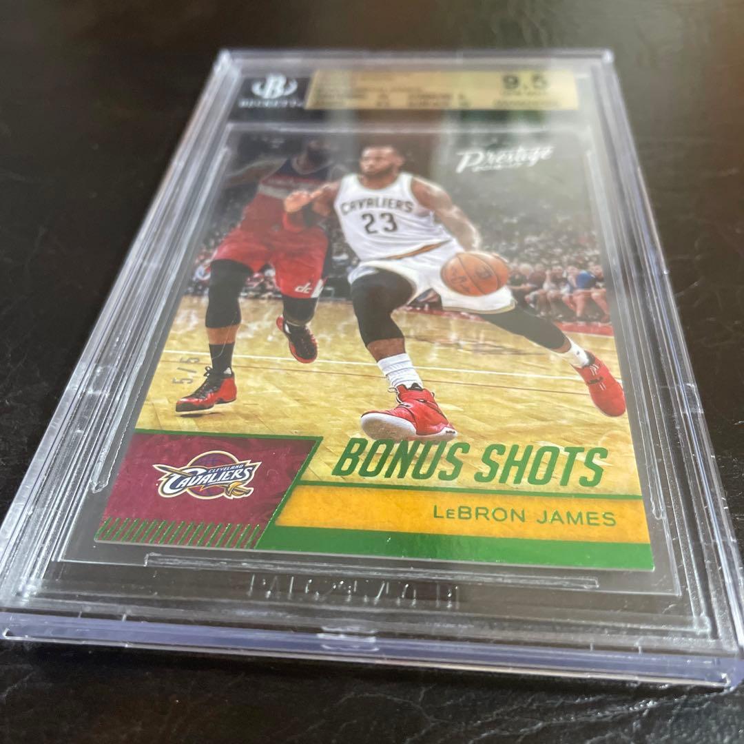 2016-17 Prestige LeBron James /5 BGS 9.5 - メルカリ