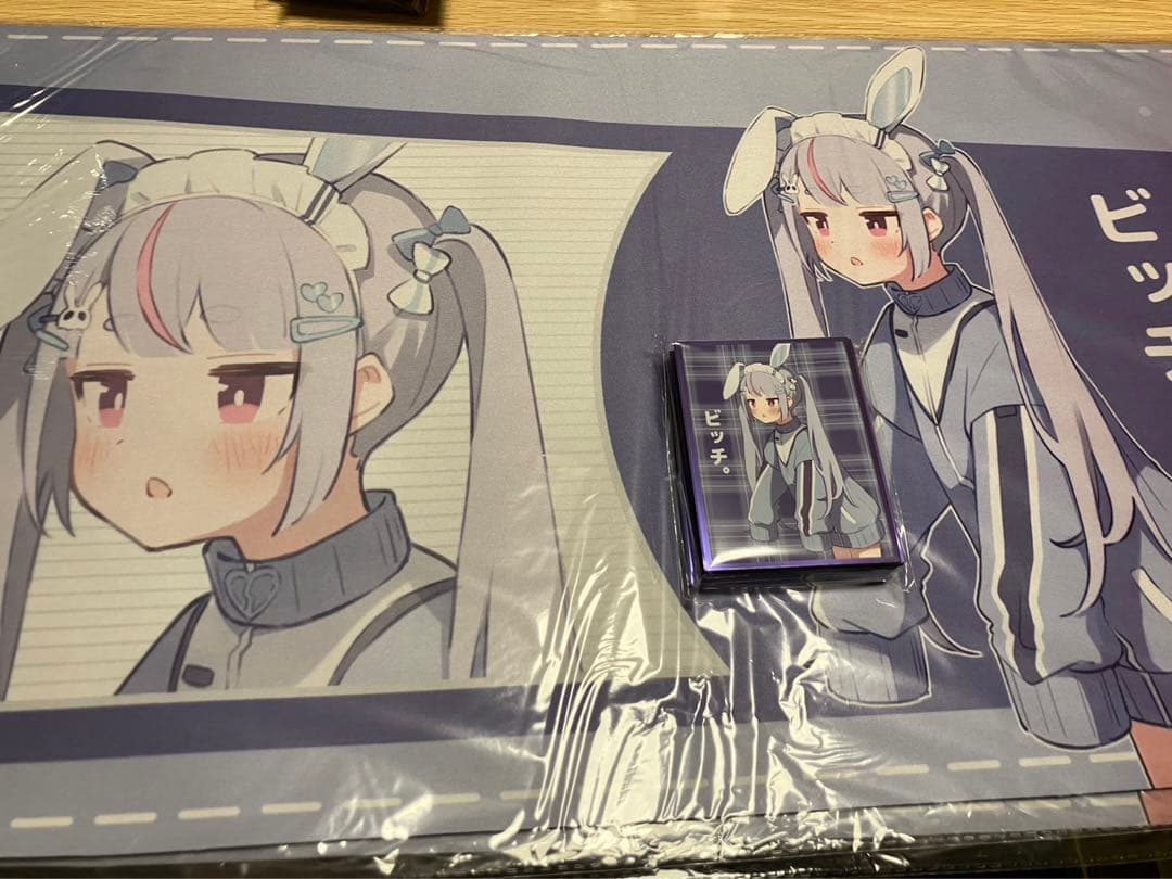 白詰草 ぶいすぽ スリーブ プレイマット 兎咲ミミ B - メルカリ