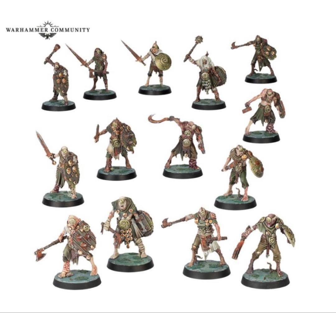 ミニチュア一部抜き取り済み Warhammer Quest ダークウォーター