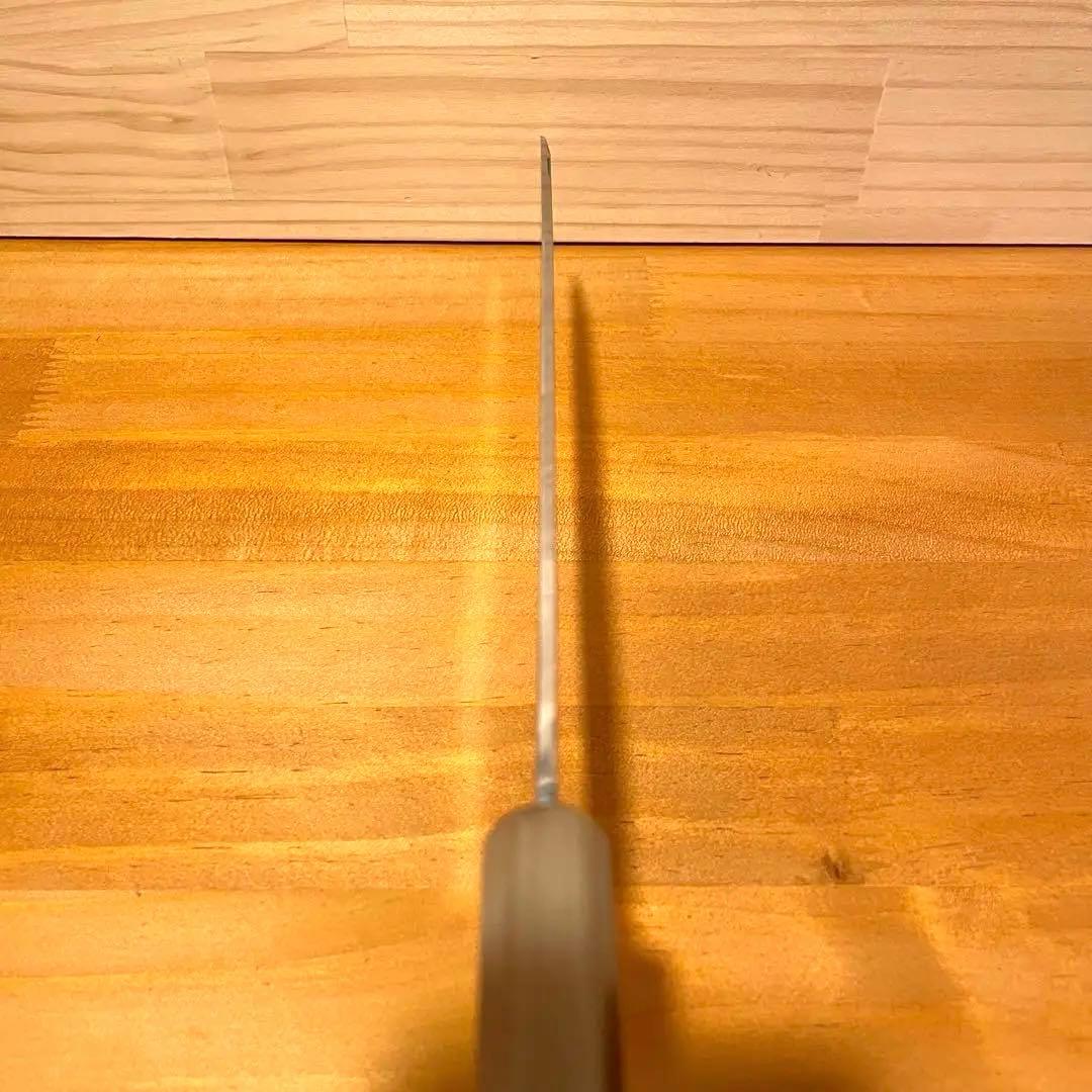 切付型柳刃包丁 7寸 21cm 研ぎ済み 切付け 刺身 八角柄 鏡面のような光沢