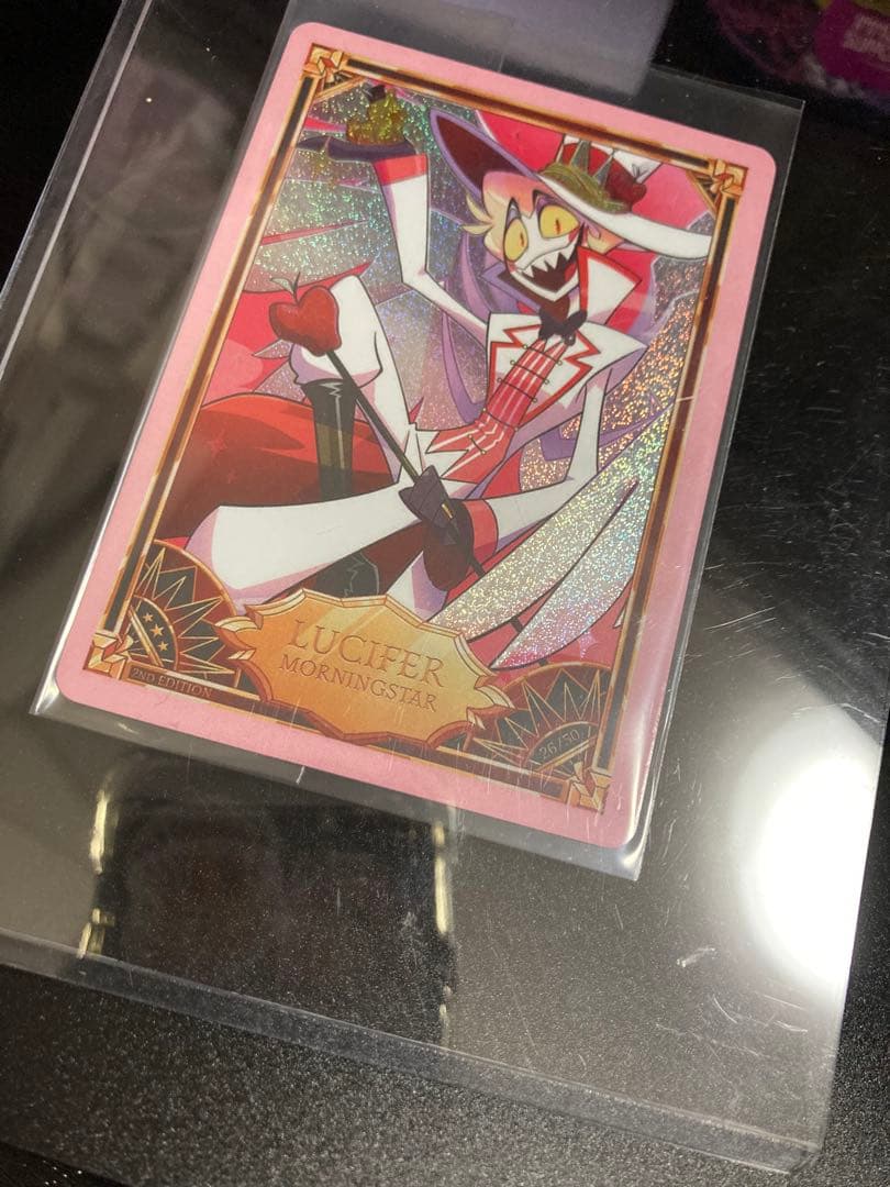 ハズビンホテル トレカード ルシファー foil Lucifer rare - メルカリ
