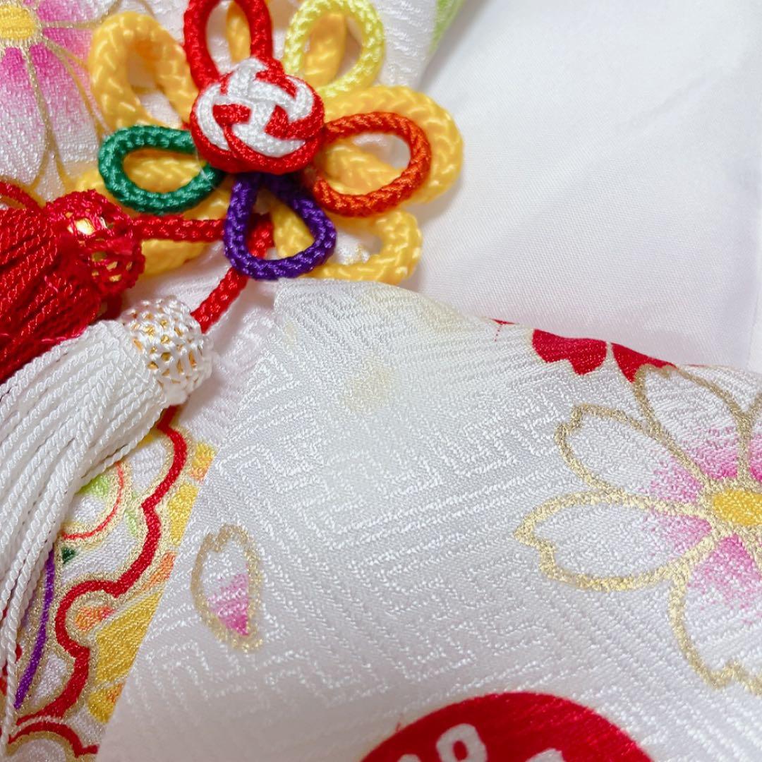 七五三 3歳 着物セット　被布　草履　足袋　髪飾り