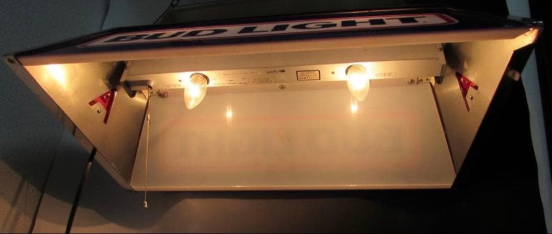 80s BUD LIGHT Budweiser バドワイザー プールバーライト