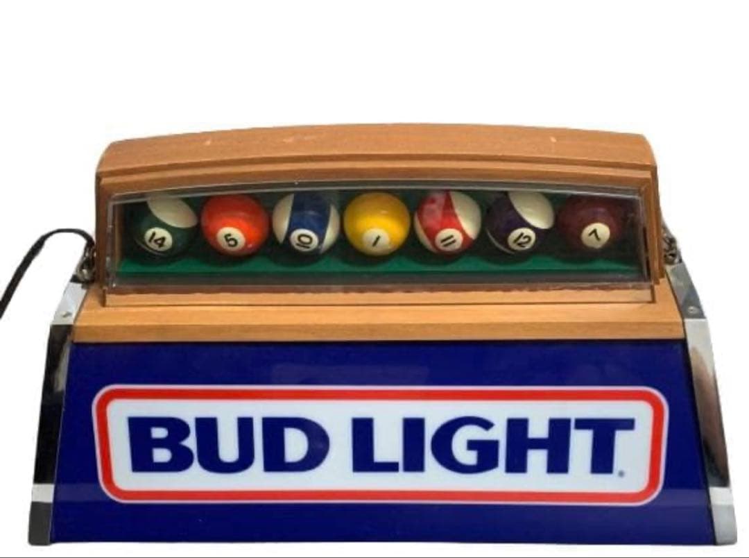 80s BUD LIGHT Budweiser バドワイザー プールバーライト