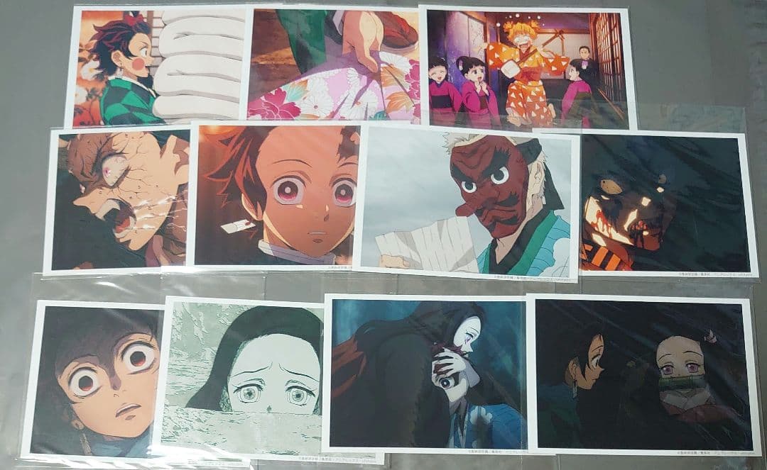 鬼滅の刃 場面写 ブロマイドくじ 立志編 遊郭編 11枚セット 鬼