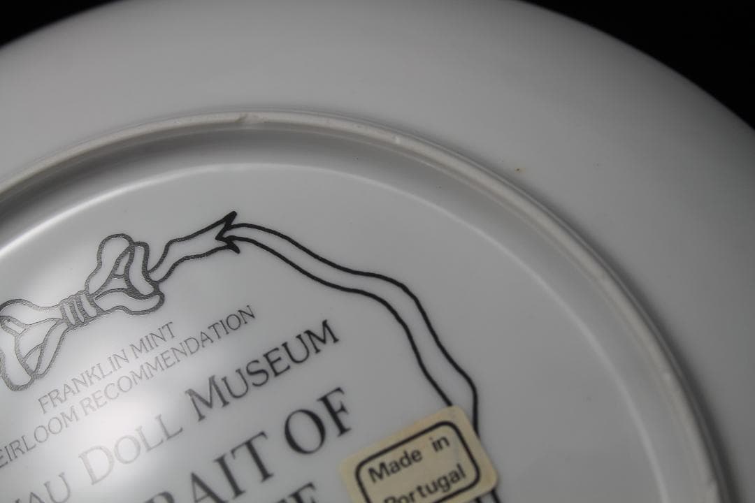 4枚まとめて☆アンティーク ビスクドール プレート ◎高品質