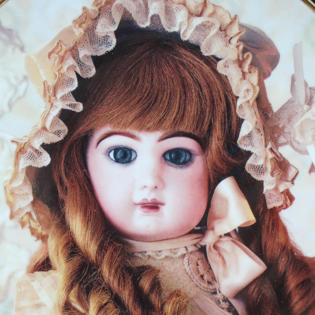 4枚まとめて☆アンティーク ビスクドール プレート ◎高品質