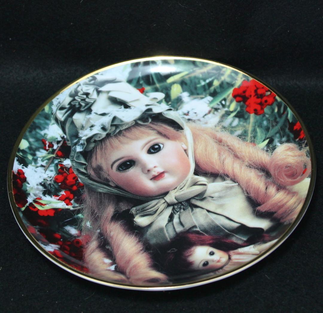 4枚まとめて☆アンティーク ビスクドール プレート ◎高品質