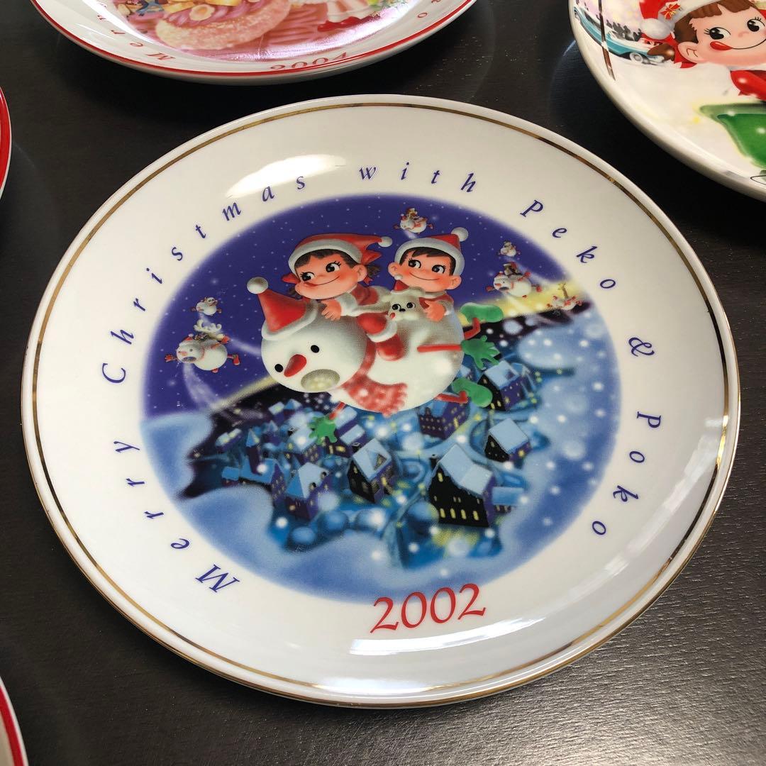 不二家ペコちゃんクリスマスプレート