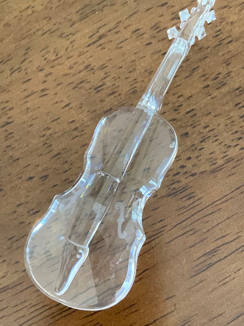 スワロフスキー swarovski 廃盤品 バイオリン スタンド付203056