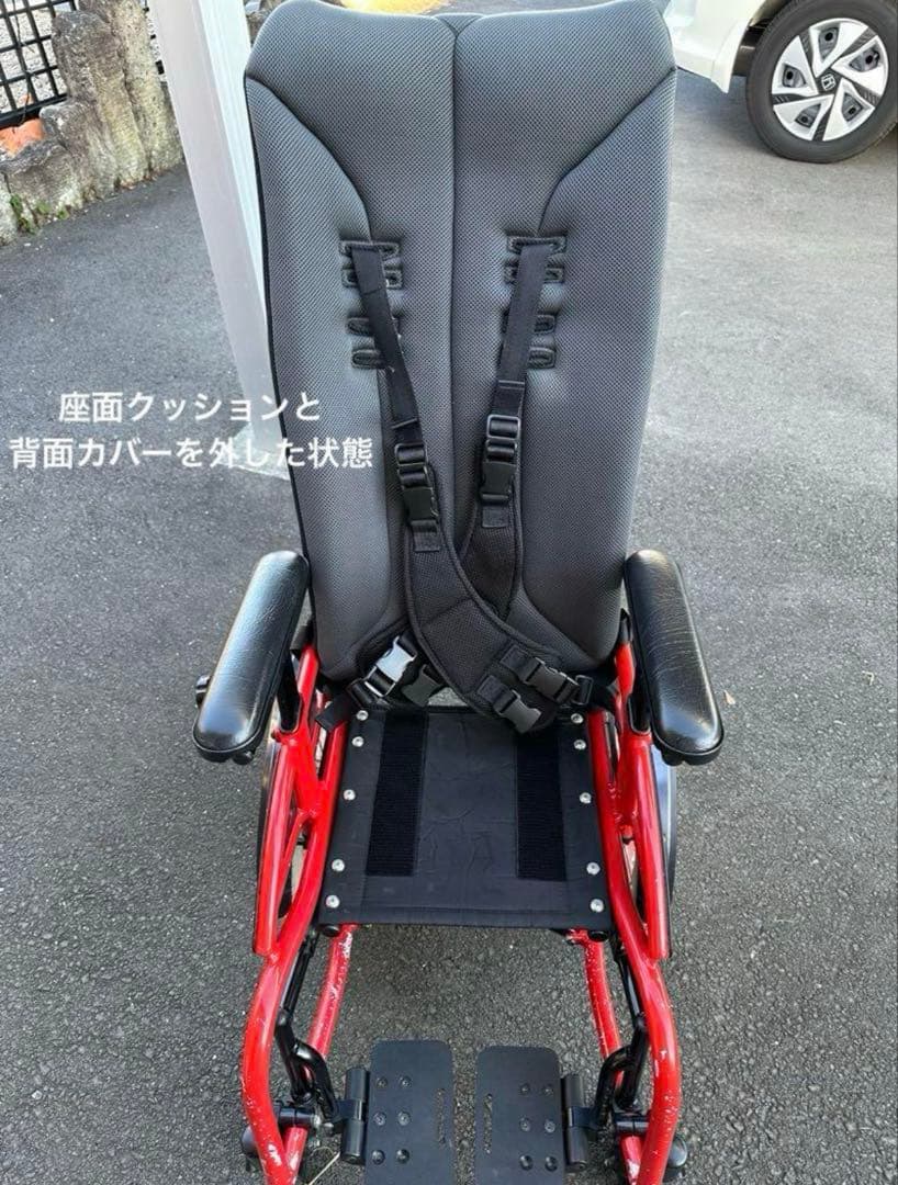 ニッシン　キャプテン　障害児　こども用車椅子　子供用バギー　used品