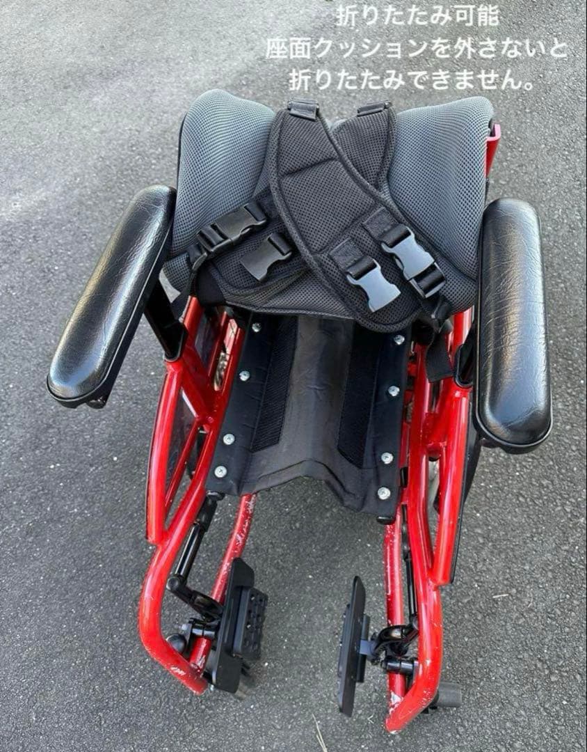 ニッシン　キャプテン　障害児　こども用車椅子　子供用バギー　used品