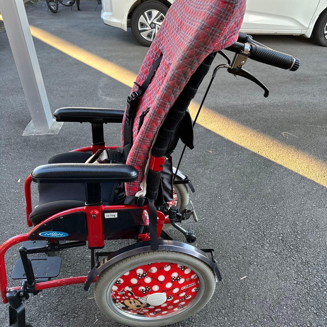 ニッシン　キャプテン　障害児　こども用車椅子　子供用バギー　used品