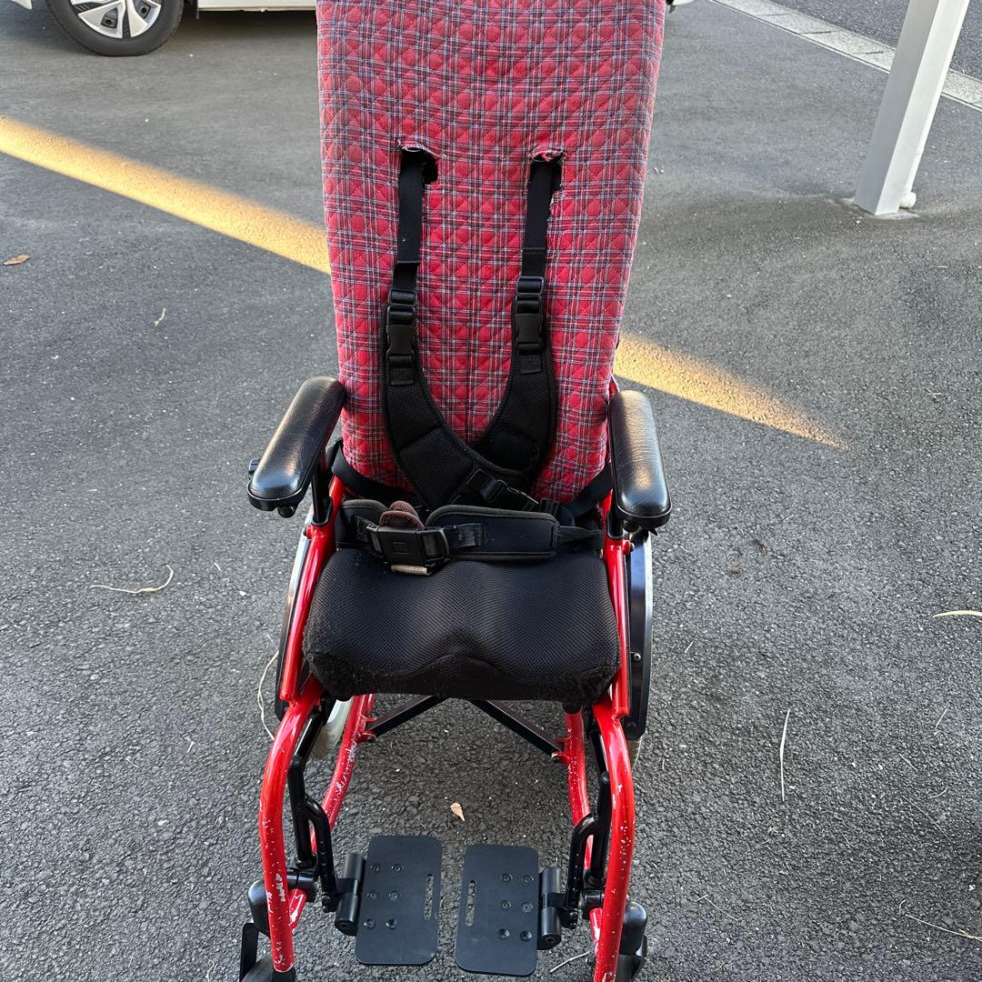 ニッシン　キャプテン　障害児　こども用車椅子　子供用バギー　used品