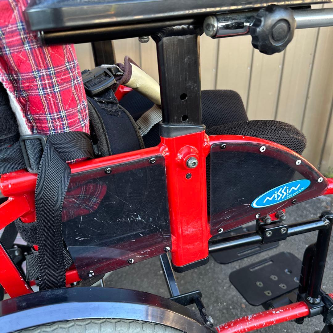 ニッシン　キャプテン　障害児　こども用車椅子　子供用バギー　used品