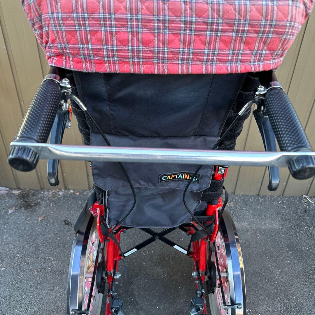 ニッシン　キャプテン　障害児　こども用車椅子　子供用バギー　used品