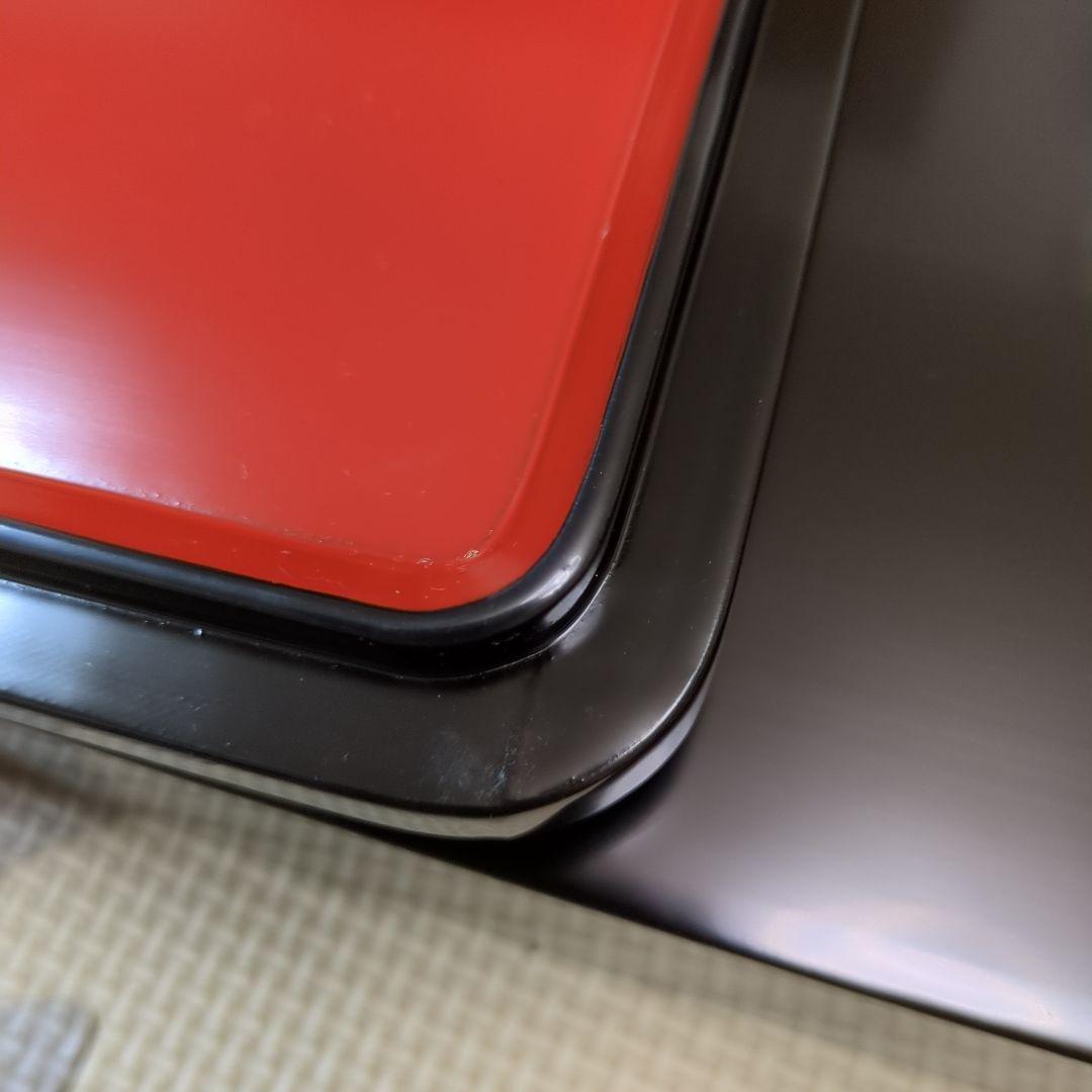 輪島塗　二段重　箱付き　お正月　おせち料理