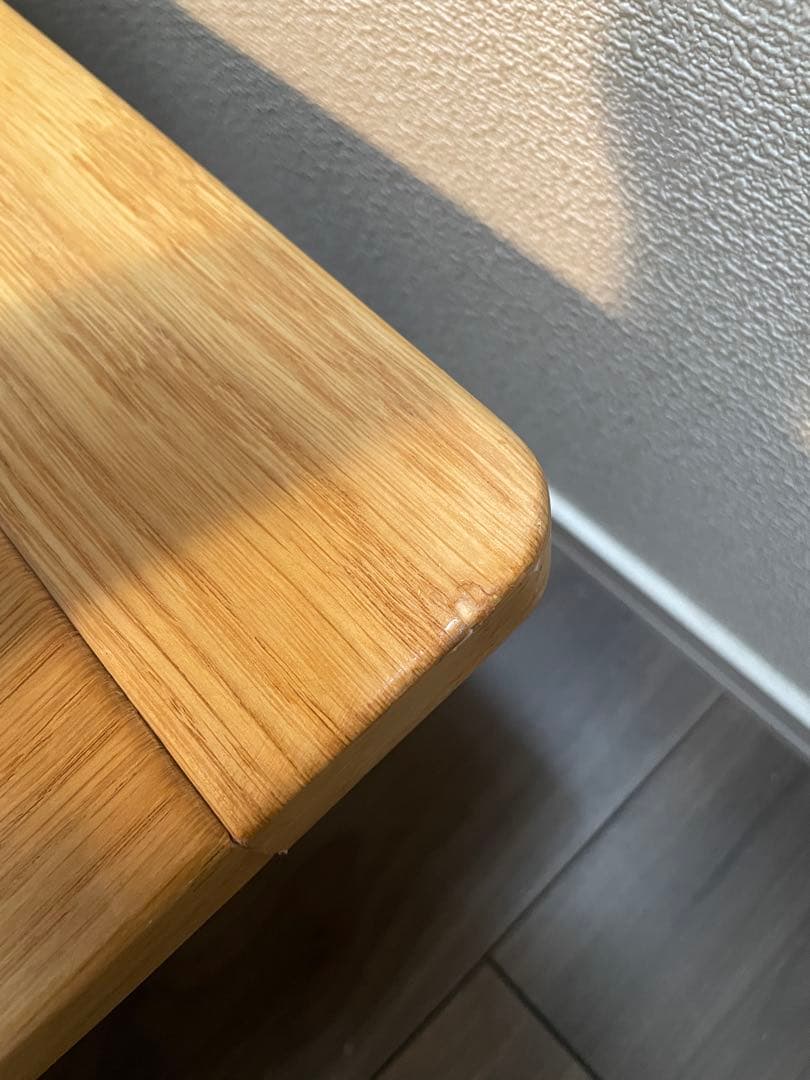 無印良品 木製 シングル ベッドフレーム ヘッドボード付　オーク　MUJI