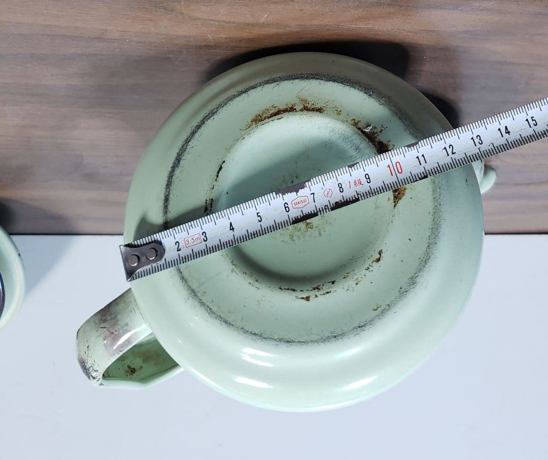 ホーローケトル ミントグリーン　1.6L