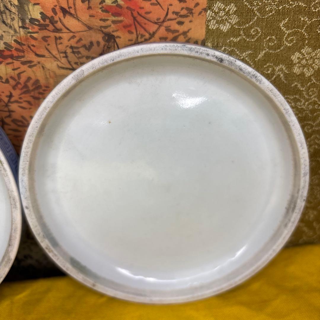 中国美術 龍 硯 染附 清の時代 光緒時代