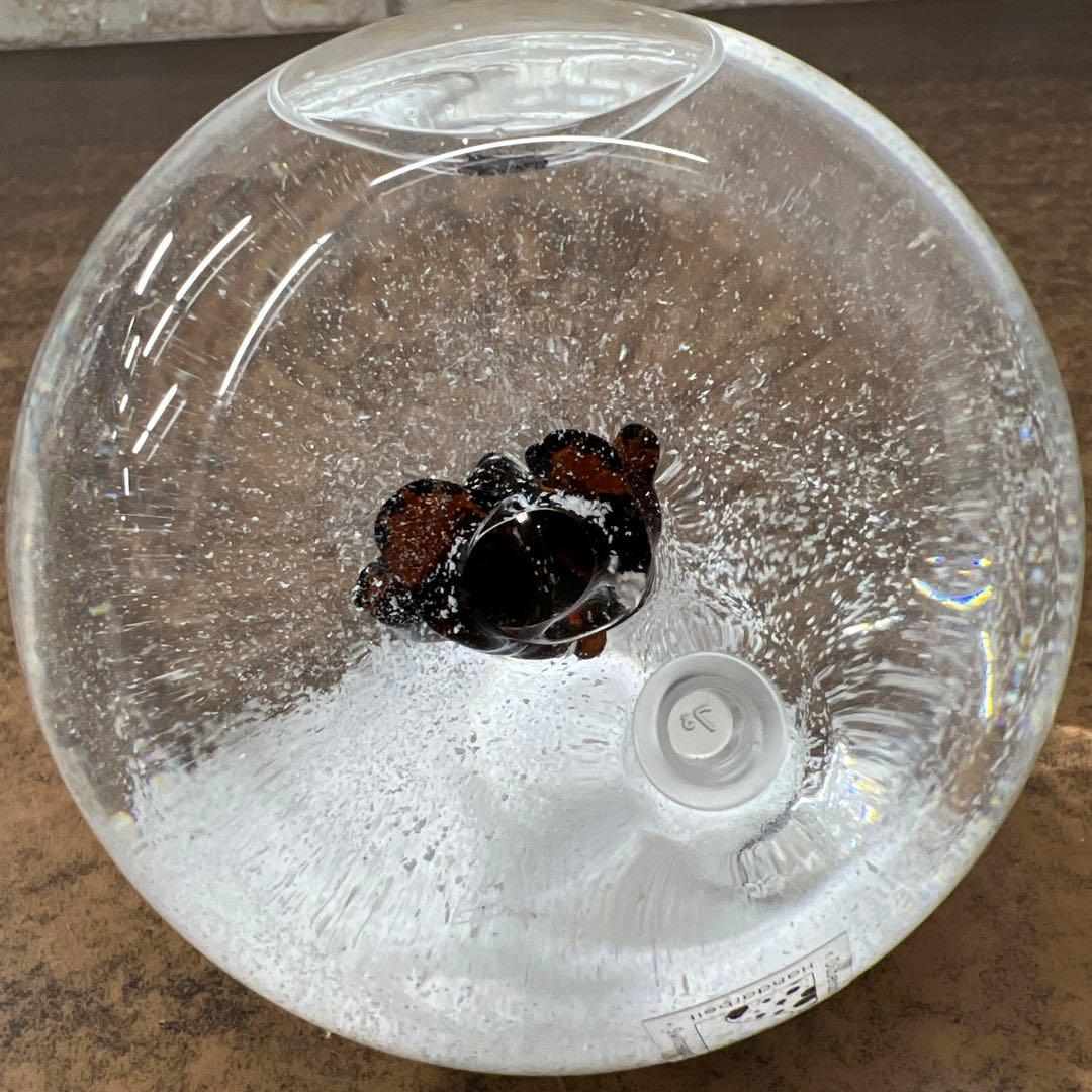 D3【used】 GLAS&LICHT グラス&リヒト スノードーム クマ