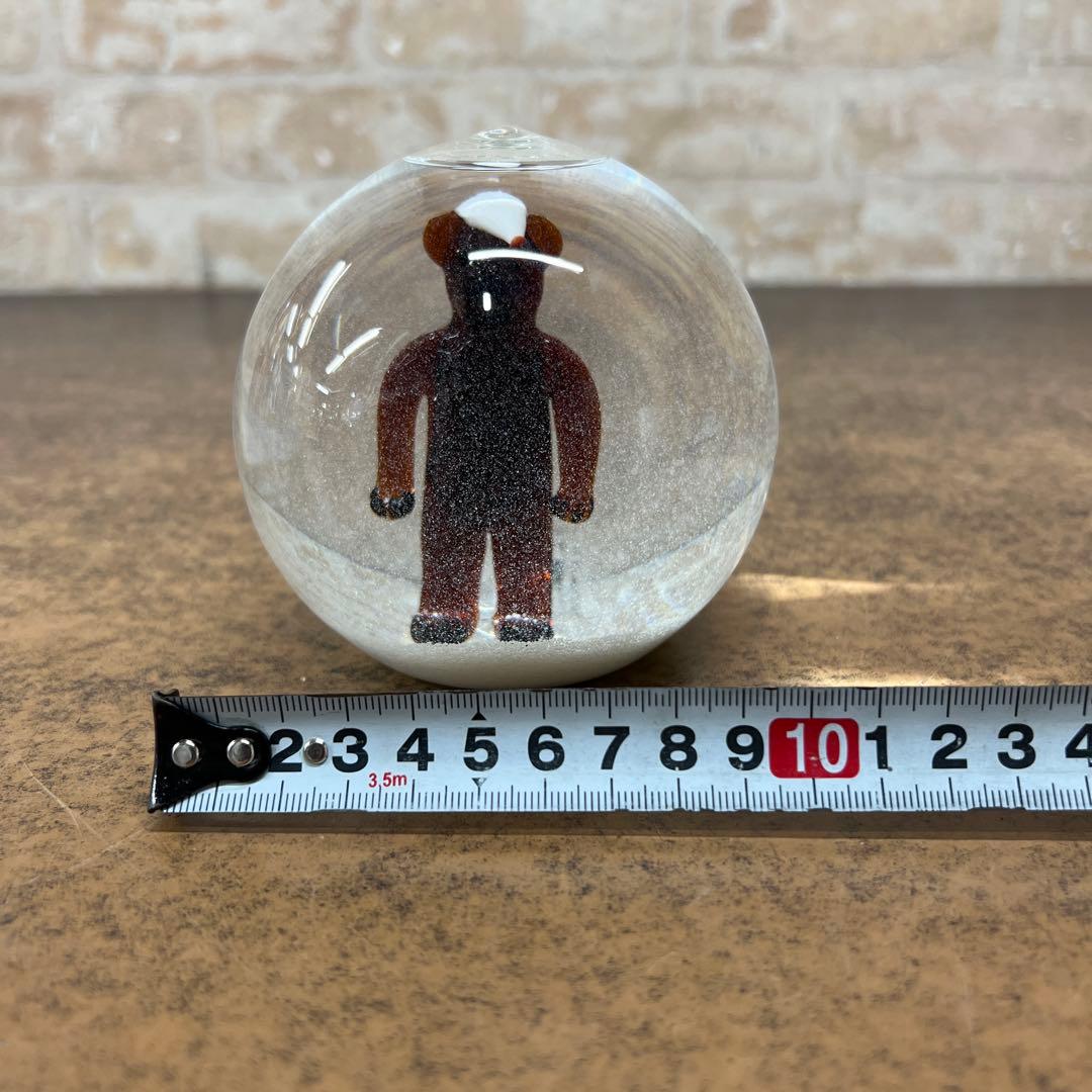 D3【used】 GLAS&LICHT グラス&リヒト スノードーム クマ