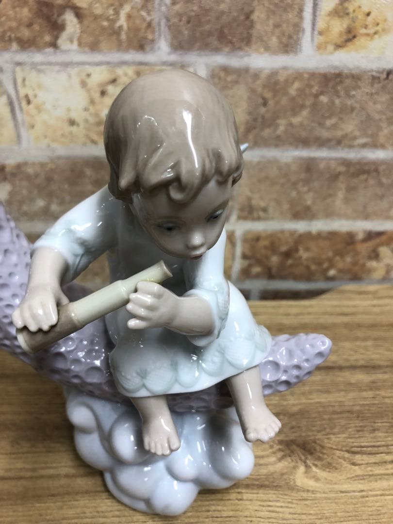 【美品】LLADRO リヤドロ 星を探検する　06839