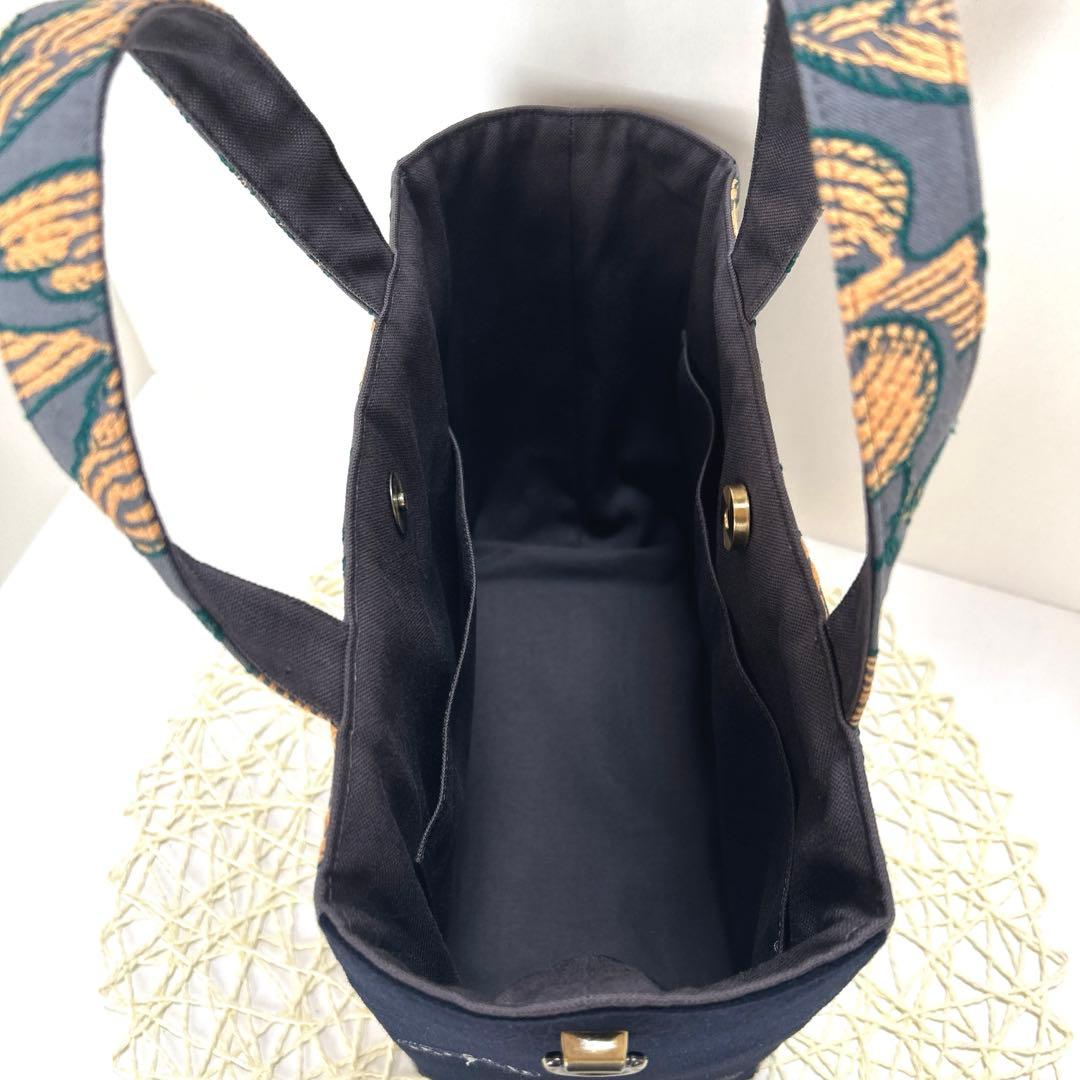 《SALE》ミナペルホネンサイドdopトートバッグ　ハンドメイド