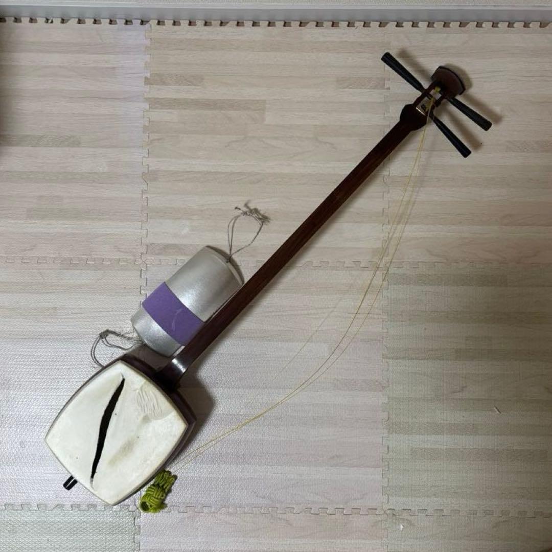 三味線＋三味線スタンド セット販売　現状品