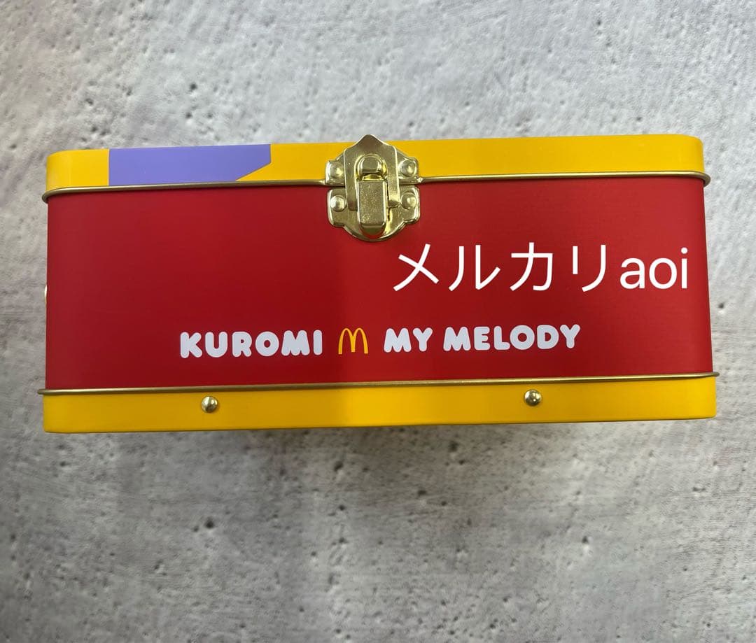 マクドナルド サンリオコラボ 海外限定 マイメロディークロミ