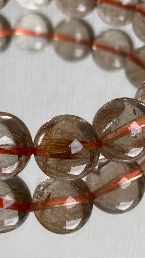 クリア感抜群ルチルクォーツ