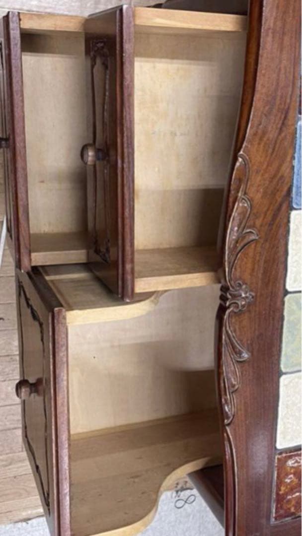 超稀少♦️ローズウッド♦️ダルギア 高級ドレッサー&チェア♦️紫檀♦️入手困難♦️送料込