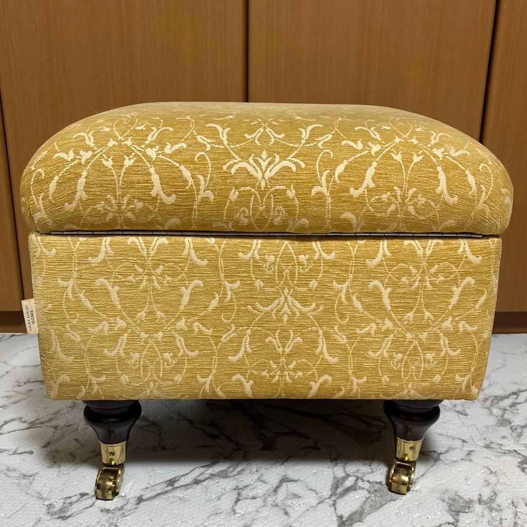 Laura Ashley ローラアシュレイ　モーティマ スツール　オットマン