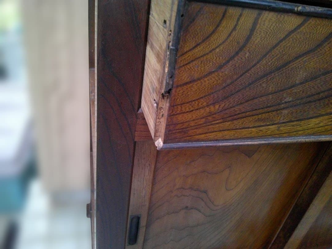 ■昭和レトロ　水屋箪笥　　アンティーク家具　　和風食器ダンス　　■